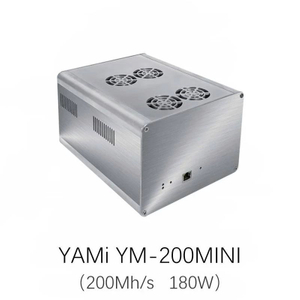 Nueva máquina de minería Yami 200mh ETH Asic Miners Home Mute